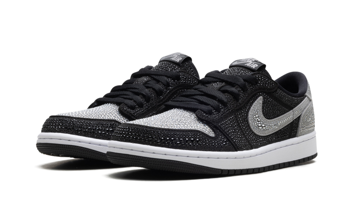 AIR JORDAN 1 RETRO LOW OG SWAROVSKI STEALTH WOMENS