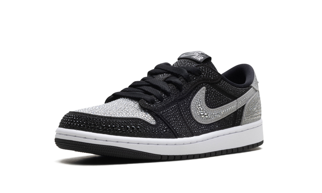 AIR JORDAN 1 RETRO LOW OG SWAROVSKI STEALTH WOMENS