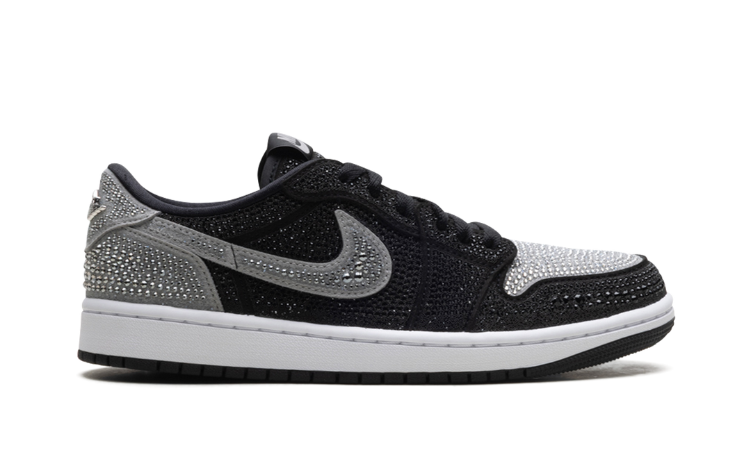 AIR JORDAN 1 RETRO LOW OG SWAROVSKI STEALTH WOMENS