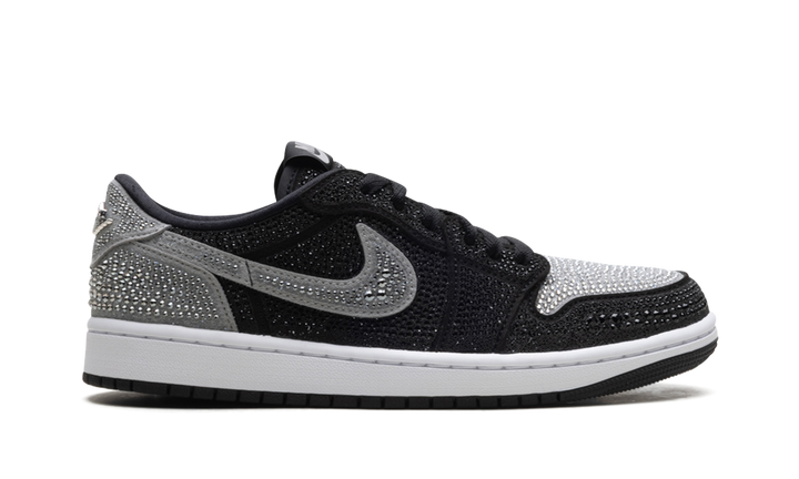 AIR JORDAN 1 RETRO LOW OG SWAROVSKI STEALTH WOMENS