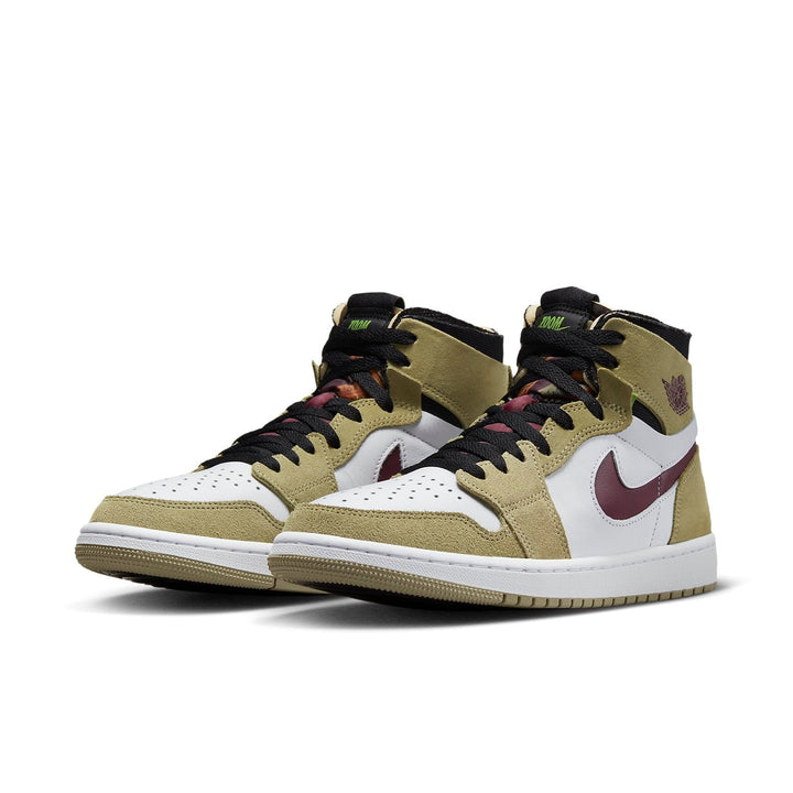 AIR JORDAN 1 ZOOM CMFT KHAKI MAROON