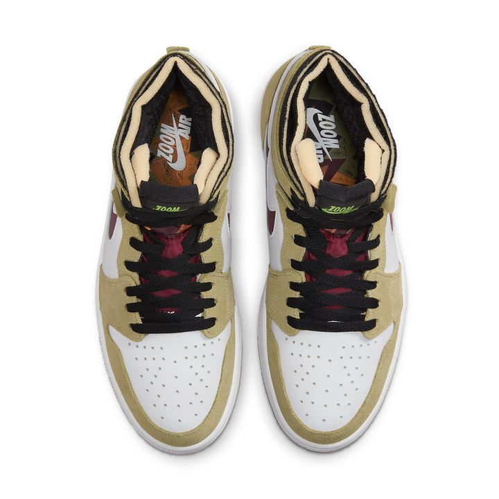 AIR JORDAN 1 ZOOM CMFT KHAKI MAROON