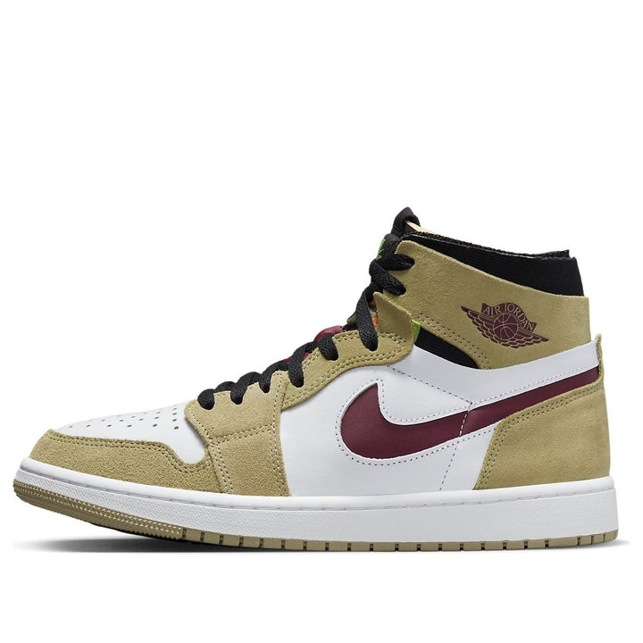 AIR JORDAN 1 ZOOM CMFT KHAKI MAROON
