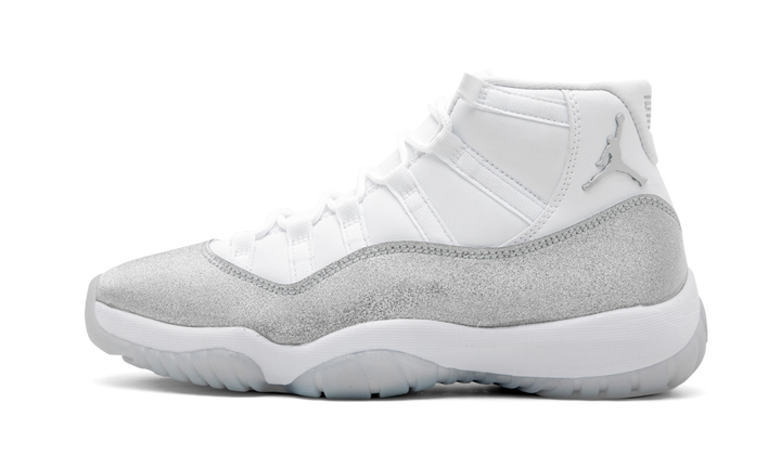AIR JORDAN 11 RETRO WHITE METALLIC SILVER WOMENS