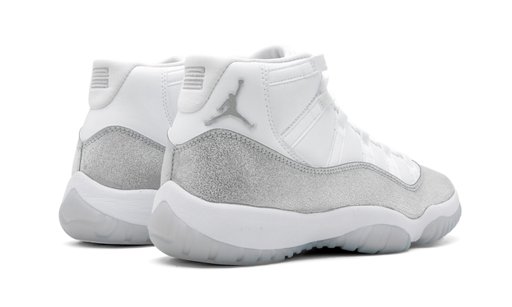AIR JORDAN 11 RETRO WHITE METALLIC SILVER WOMENS