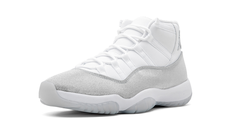 AIR JORDAN 11 RETRO WHITE METALLIC SILVER WOMENS