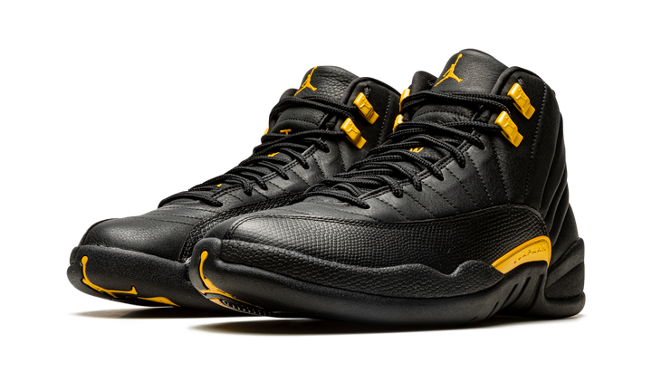AIR JORDAN 12 BLACK TAXI
