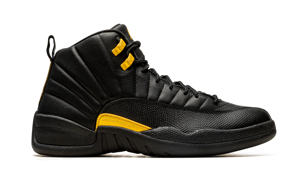AIR JORDAN 12 BLACK TAXI