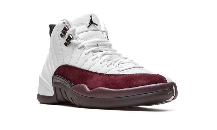 AIR JORDAN 12 X A MA MANIERE WHITE BURGUNDY CRUSH