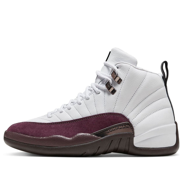 AIR JORDAN 12 X A MA MANIERE WHITE BURGUNDY CRUSH
