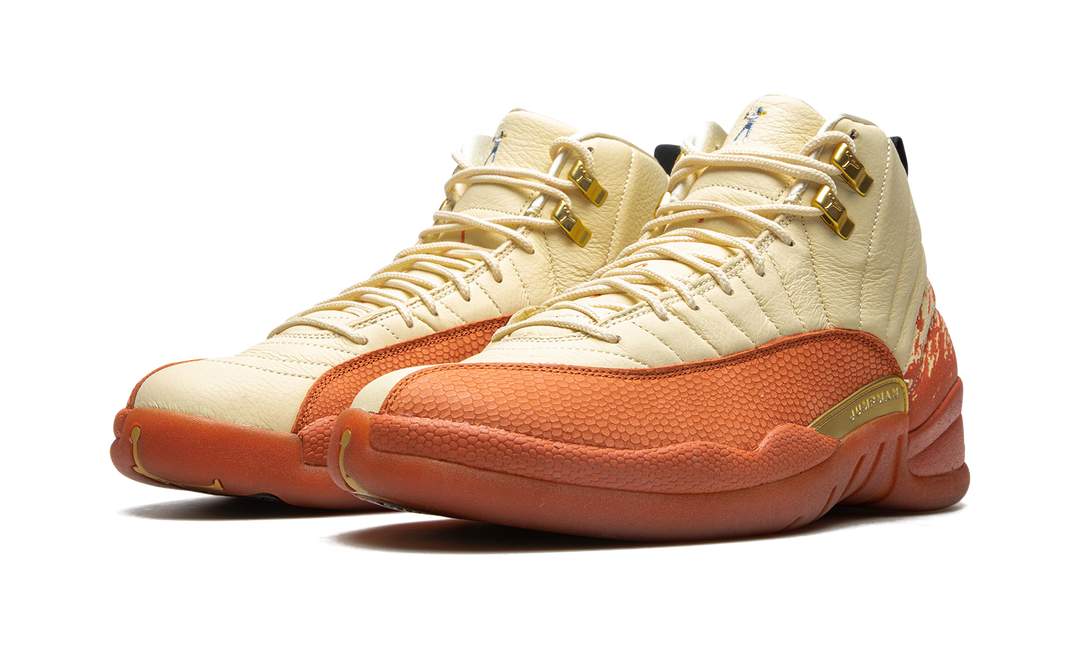 AIR JORDAN 12 X EASTSIDE GOLF CREAM BROWN