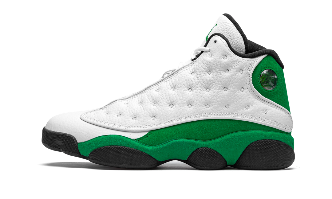 AIR JORDAN 13 RETRO WHITE LUCKY GREEN