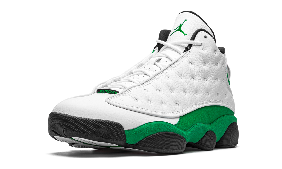 AIR JORDAN 13 RETRO WHITE LUCKY GREEN