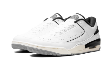 AIR JORDAN 2/3 WHITE BLACK — Stock