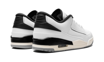 AIR JORDAN 2/3 WHITE BLACK — Stock