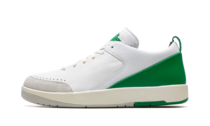 AIR JORDAN 2 RETRO LOW SE X NINA CHANEL ABNEY WHITE MALACHITE WOMENS