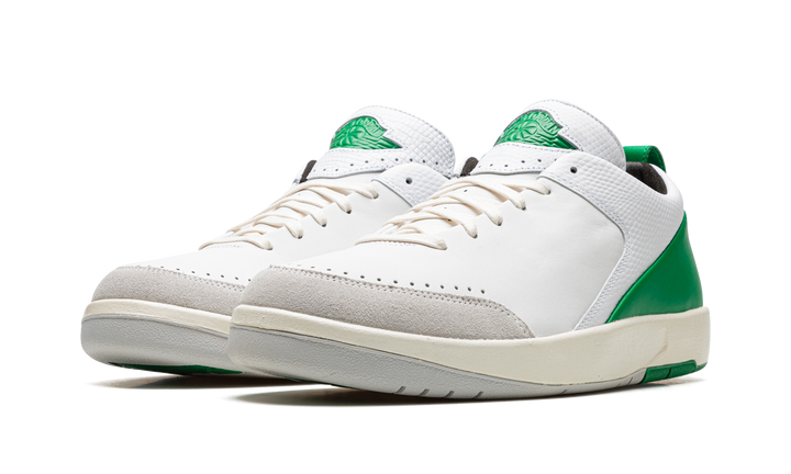 AIR JORDAN 2 RETRO LOW SE X NINA CHANEL ABNEY WHITE MALACHITE WOMENS