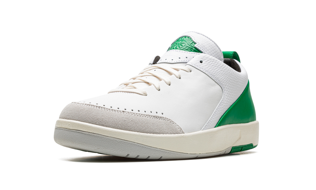 AIR JORDAN 2 RETRO LOW SE X NINA CHANEL ABNEY WHITE MALACHITE WOMENS