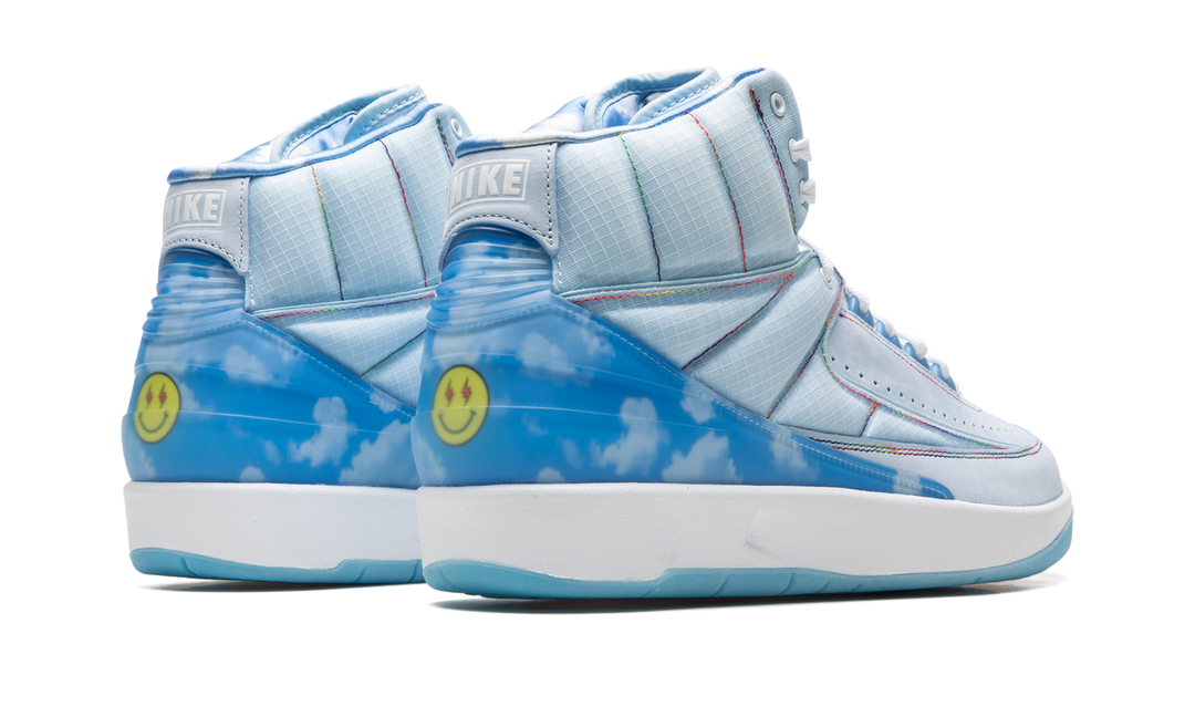 AIR JORDAN 2 X J BALVIN BLUE