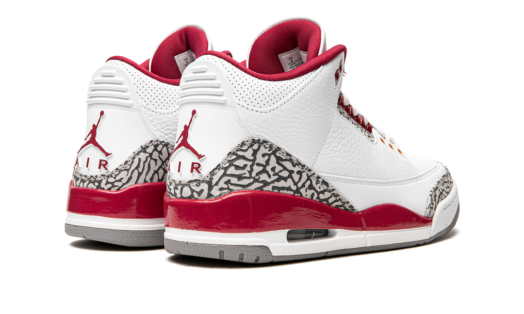 AIR JORDAN 3 CARDINAL RED