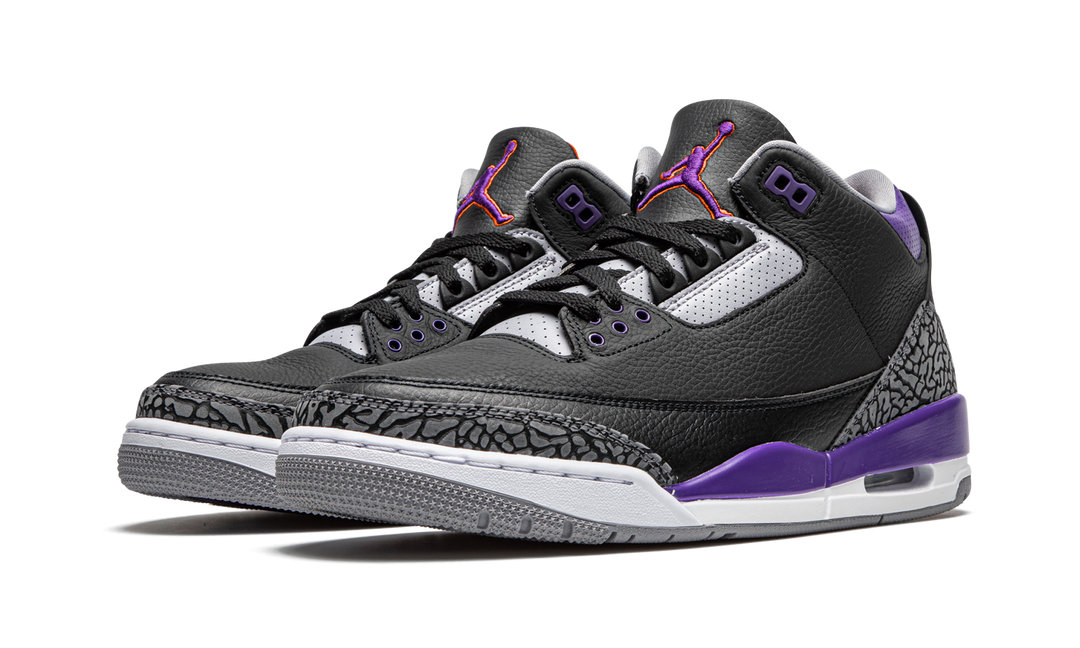 AIR JORDAN 3 COURT PURPLE