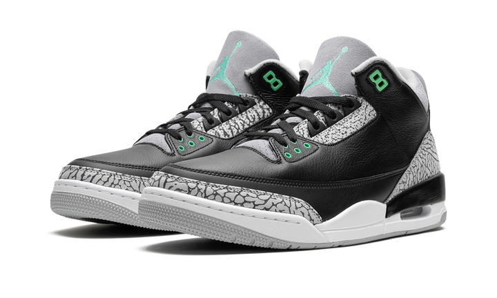 AIR JORDAN 3 GREEN GLOW
