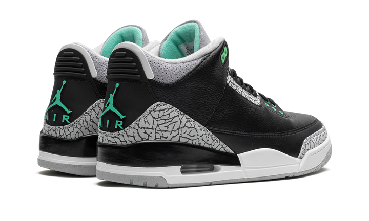 AIR JORDAN 3 GREEN GLOW