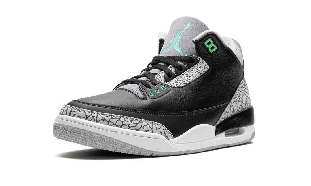 AIR JORDAN 3 GREEN GLOW