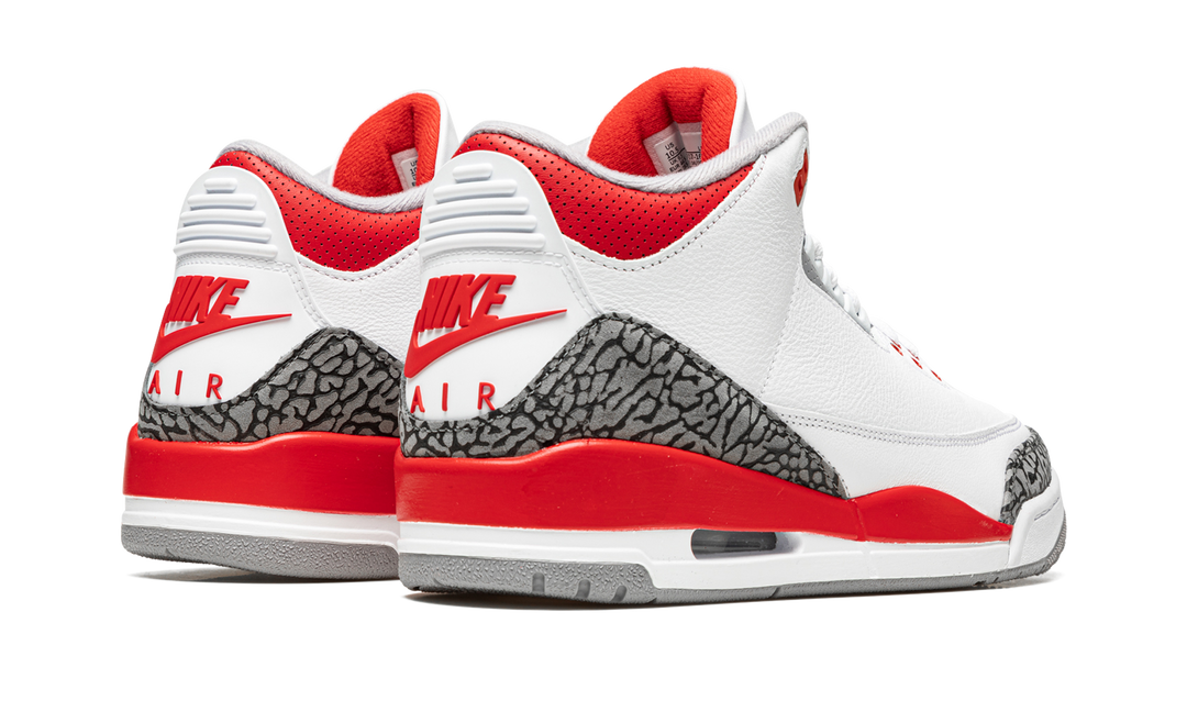 AIR JORDAN 3 OG FIRE RED 2022