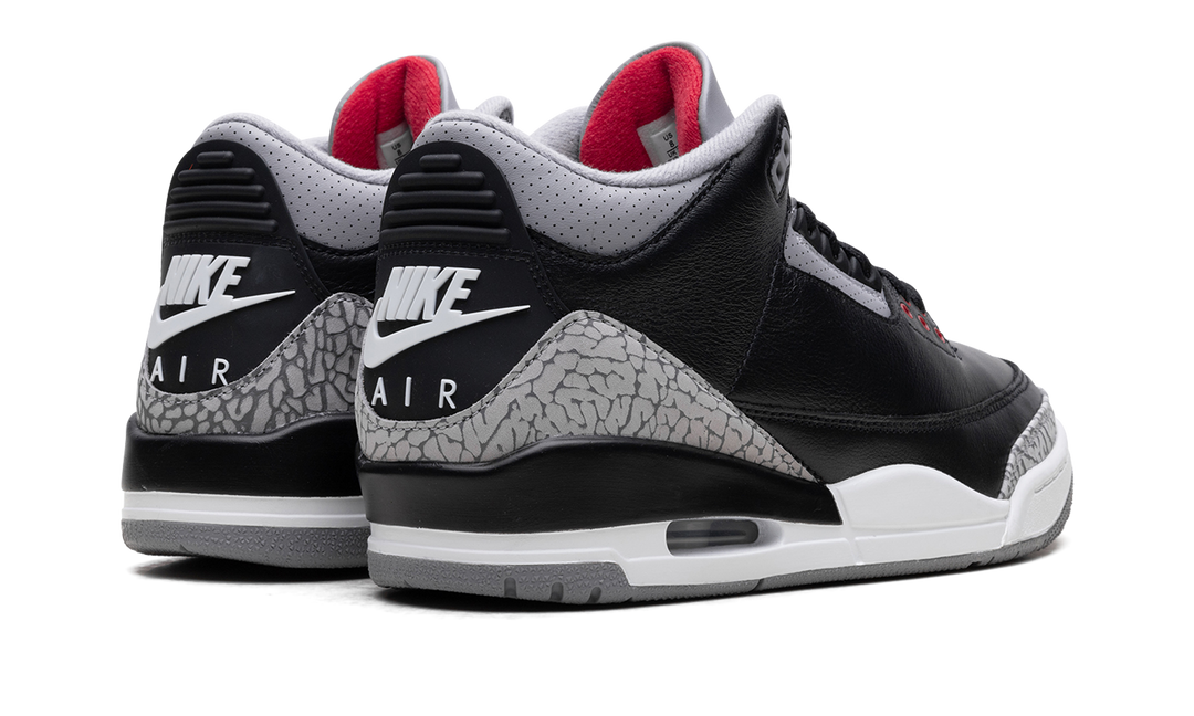 AIR JORDAN 3 RETRO BLACK CEMENT REIMAGINED