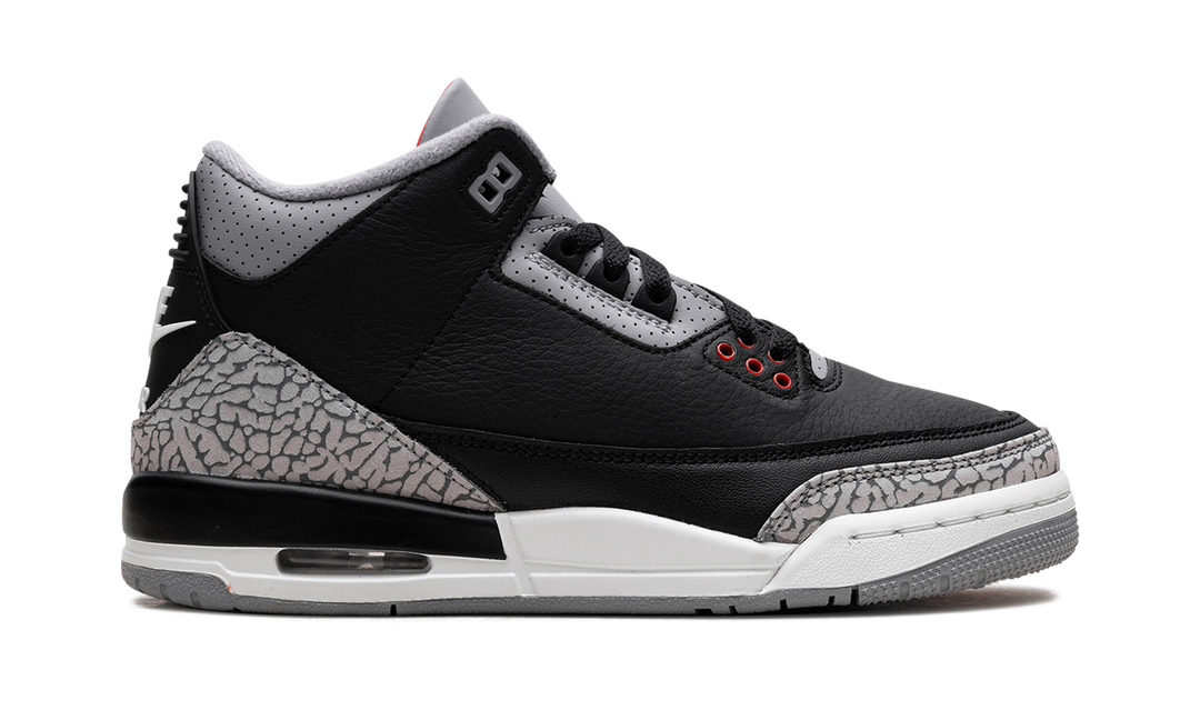 AIR JORDAN 3 RETRO BLACK CEMENT REIMAGINED GS