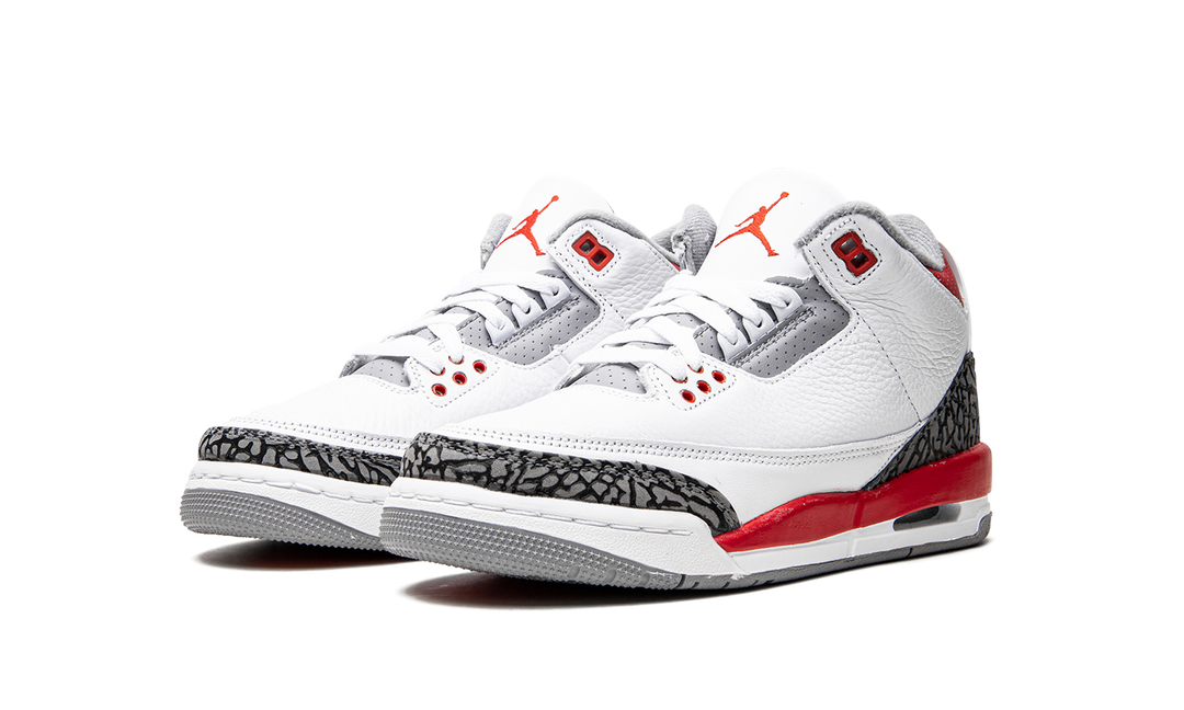 AIR JORDAN 3 RETRO FIRE RED GS (2022)