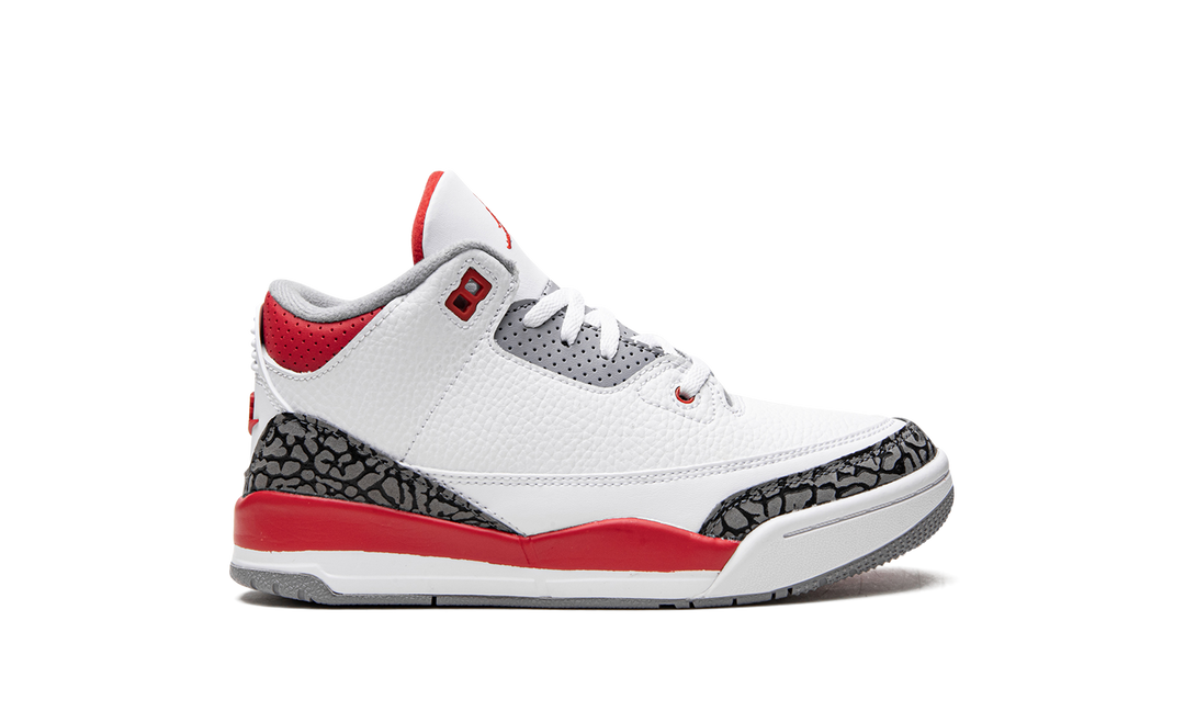 AIR JORDAN 3 RETRO FIRE RED PS (2022)