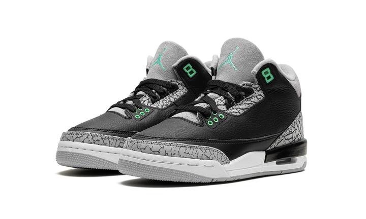 AIR JORDAN 3 RETRO GREEN GLOW GS