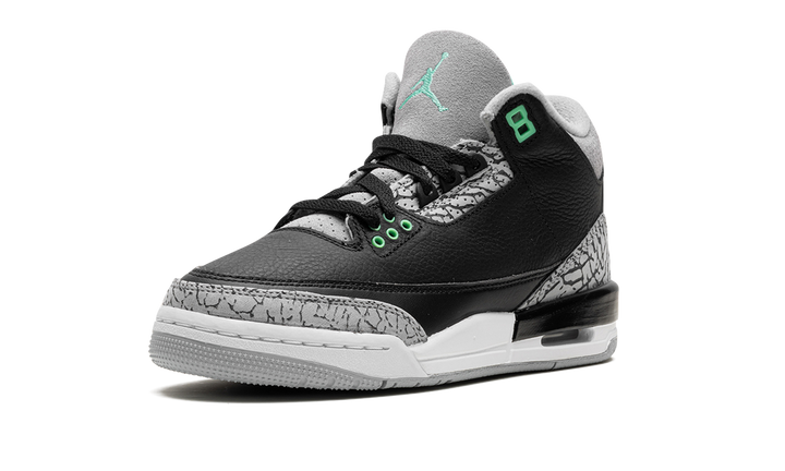 AIR JORDAN 3 RETRO GREEN GLOW GS
