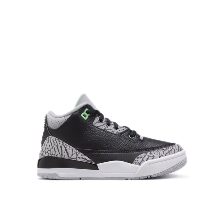 AIR JORDAN 3 RETRO GREEN GLOW PS