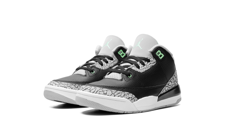 AIR JORDAN 3 RETRO GREEN GLOW PS