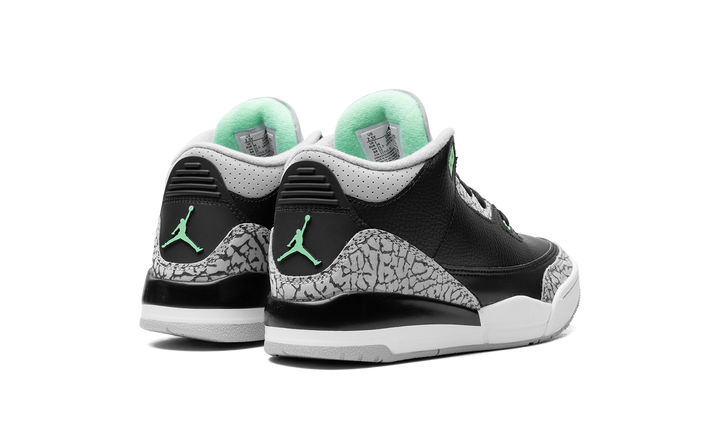 AIR JORDAN 3 RETRO GREEN GLOW PS