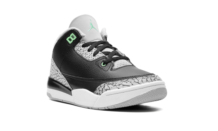 AIR JORDAN 3 RETRO GREEN GLOW PS