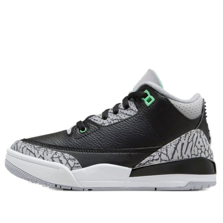 AIR JORDAN 3 RETRO GREEN GLOW PS