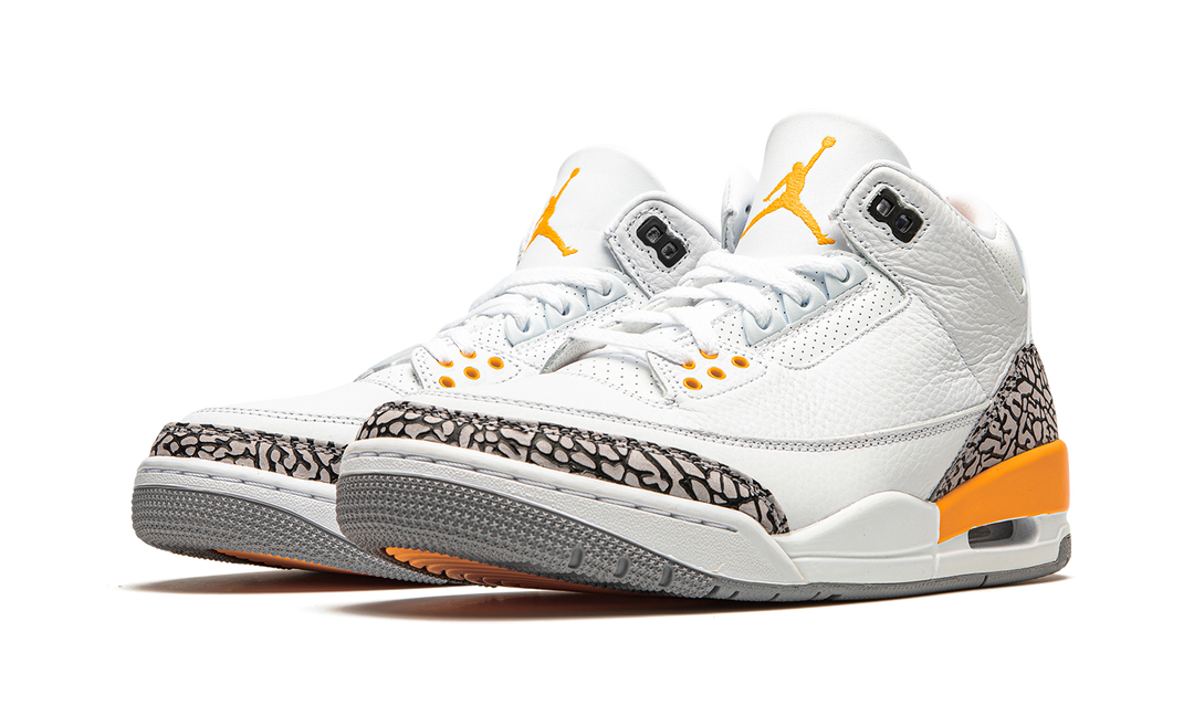 AIR JORDAN 3 RETRO LASER ORANGE WOMENS