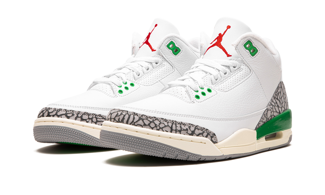 AIR JORDAN 3 RETRO LUCKY GREEN WOMENS