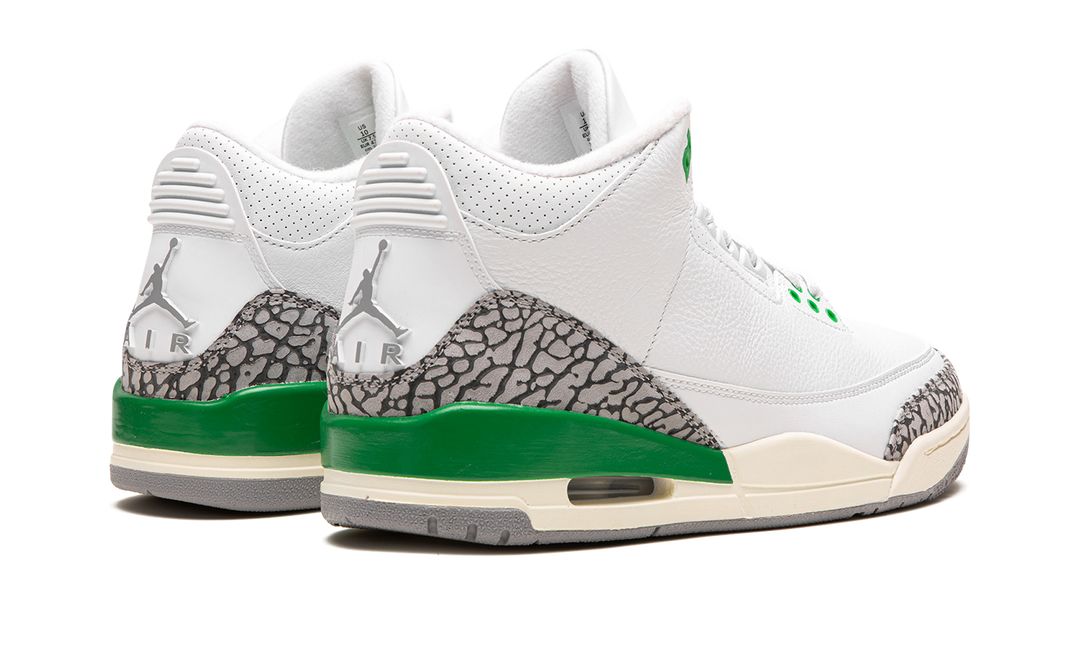 AIR JORDAN 3 RETRO LUCKY GREEN WOMENS