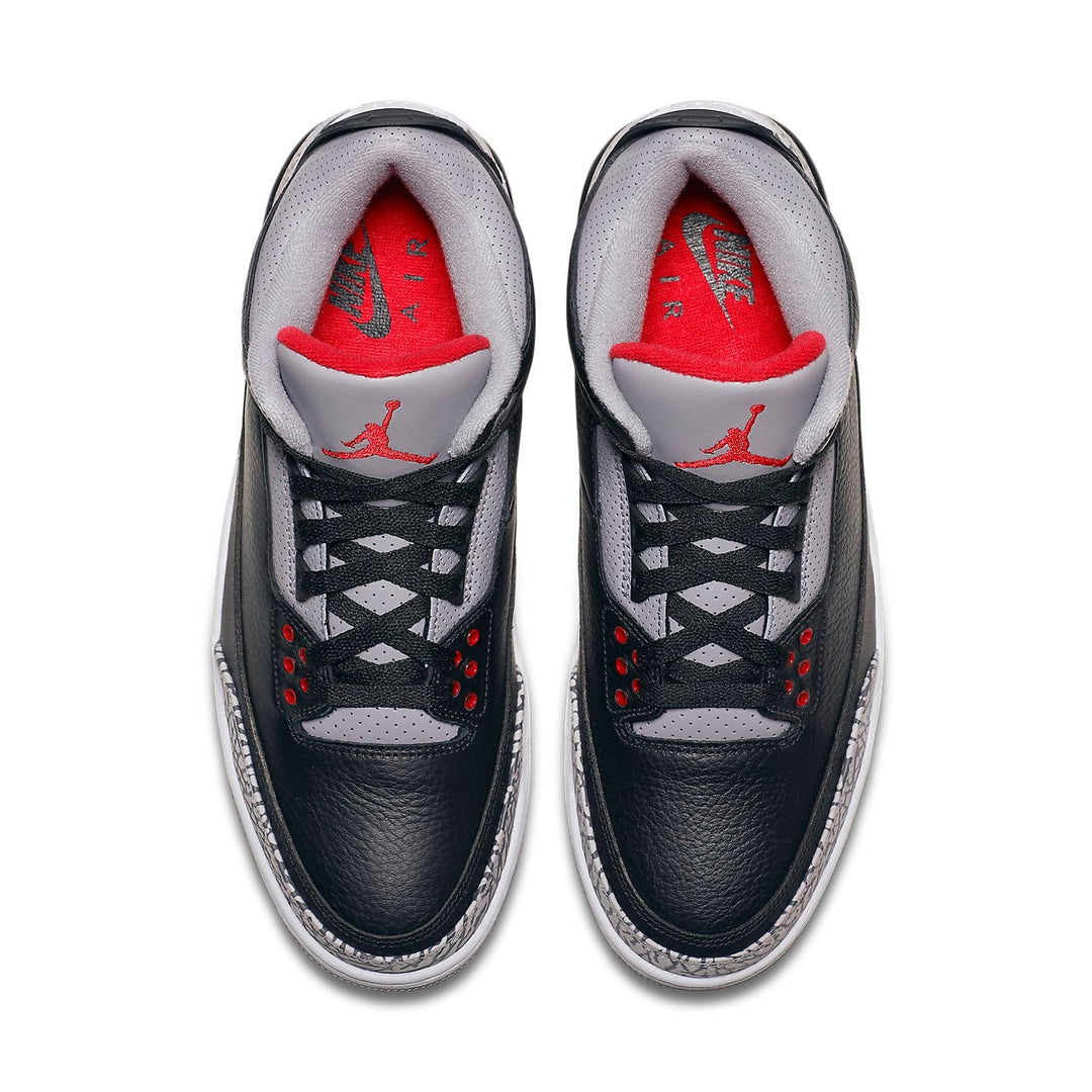 AIR JORDAN 3 RETRO OG 2018 BLACK CEMENT