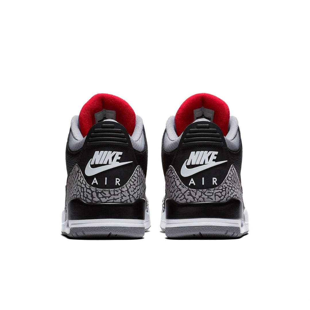 AIR JORDAN 3 RETRO OG 2018 BLACK CEMENT