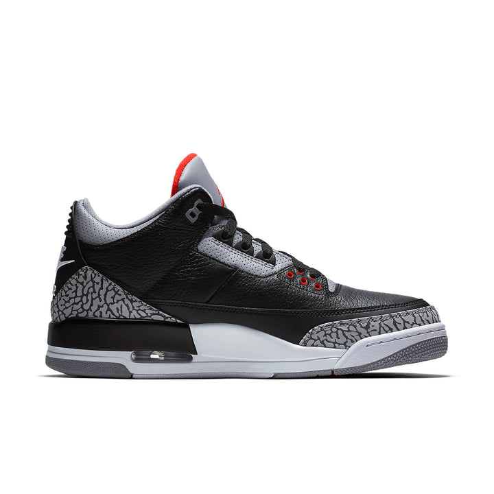AIR JORDAN 3 RETRO OG 2018 BLACK CEMENT
