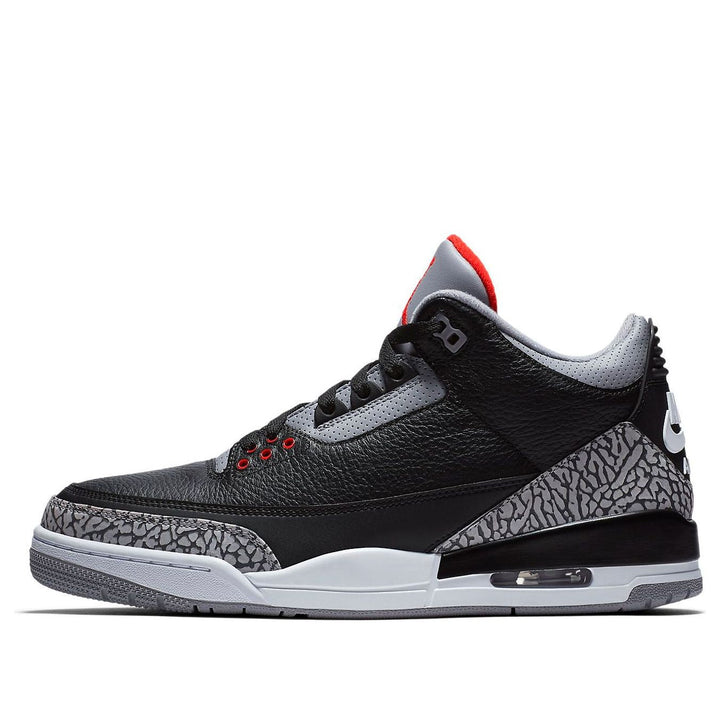AIR JORDAN 3 RETRO OG 2018 BLACK CEMENT
