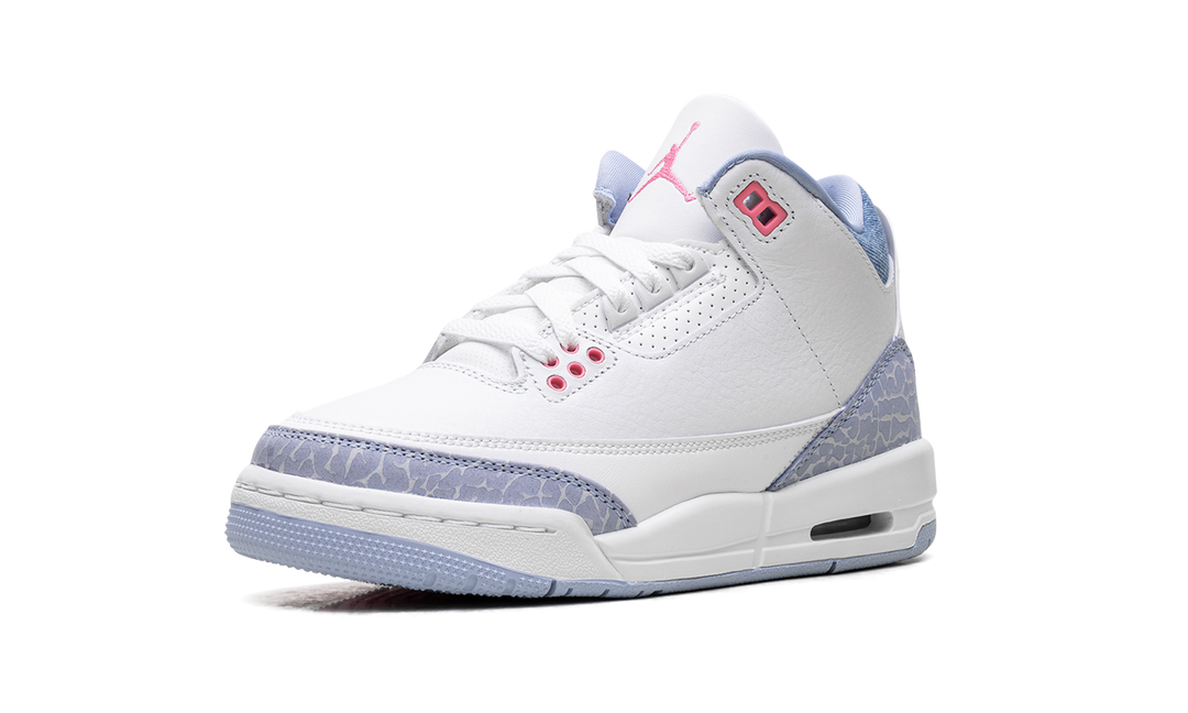 AIR JORDAN 3 RETRO WHITE COBALT BLISS GS