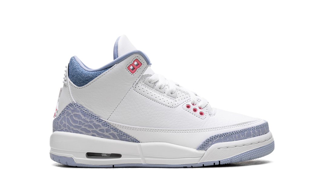 AIR JORDAN 3 RETRO WHITE COBALT BLISS GS