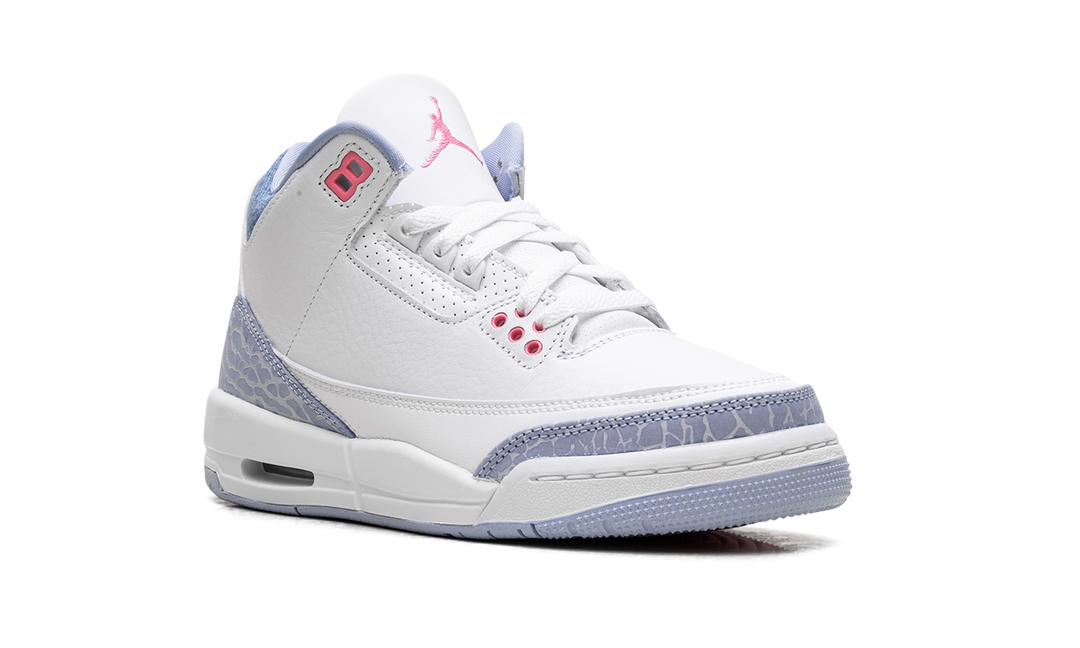 AIR JORDAN 3 RETRO WHITE COBALT BLISS GS